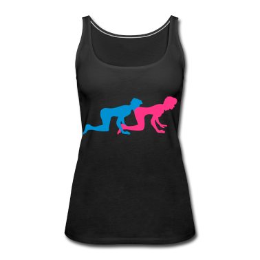 Pärchen Tank Top - lecken arsch eat ass 2 paar paerchen liebe doggy s