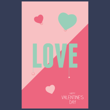 Motiv Happy Valentines Day