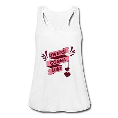 Pärchen Tank Top - Amor LGBT Liebende Flirt Herz
