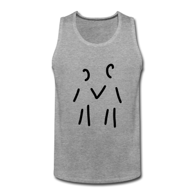 Pärchen Tank Top - paar zwei personen