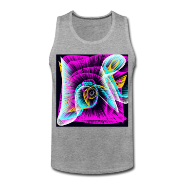 Pärchen Tank Top - Love Pattern Liebe Muster Pink Geschenke