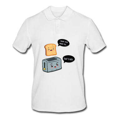 Pärchen Poloshirt - Toaster und Brot Paerchen