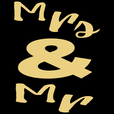 Motiv Mrs and Mr Paerchen Geschenke