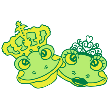 Motiv gesichter prinz koenig froschkoenig paar paerchen