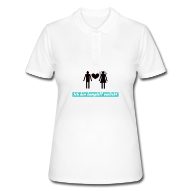 Pärchen Poloshirt - Beziehung verheiratet Einsam Partner Paerchen Sing