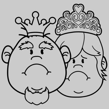 Motiv gesichter prinz koenig paar paerchen liebe prinzes