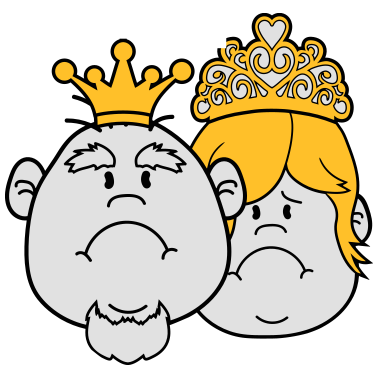 Motiv gesichter prinz koenig paar paerchen liebe prinzes