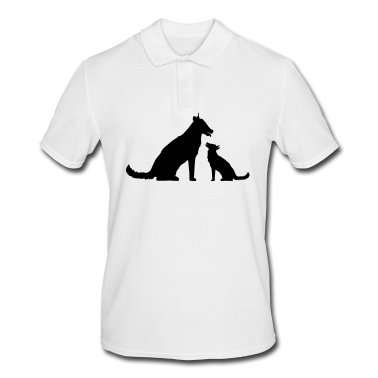 Pärchen Poloshirt - paar paerchen mama papa familie kind klein junges