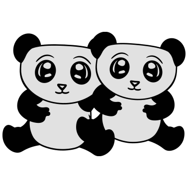 Motiv paar paerchen liebe 2 freunde team niedlich sitzen