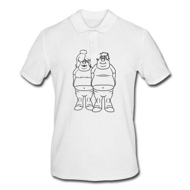 Pärchen Poloshirt - mann paar paerchen liebe verliebt frau maedchen se