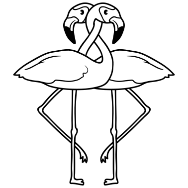 Motiv 2 freunde team paar liebe paerchen verliebt flamin