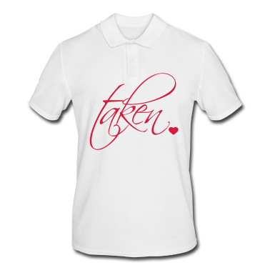 Pärchen Poloshirt - taken vergeben liebe verliebt paar paerchen 2 freu