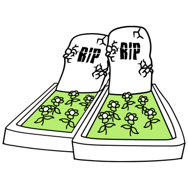 Motiv 2 paar paerchen liebe verliebt alt grab beet blume