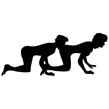 Motiv lecken arsch eat ass 2 paar paerchen liebe doggy s