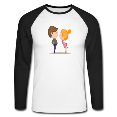 Pärchen Langarmshirt - Verliebt Paerchen 394