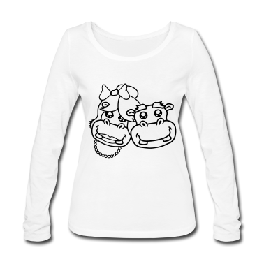 Pärchen Langarmshirt - paar paerchen liebe verliebt kopf gesich