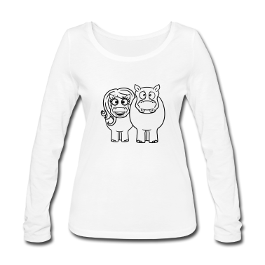 Pärchen Langarmshirt - paar freunde paerchen liebe verliebt gir