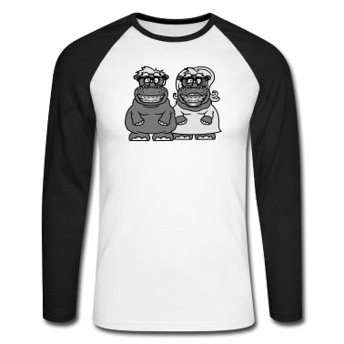 Pärchen Langarmshirt - paar liebe verliebt paerchen frau weibch