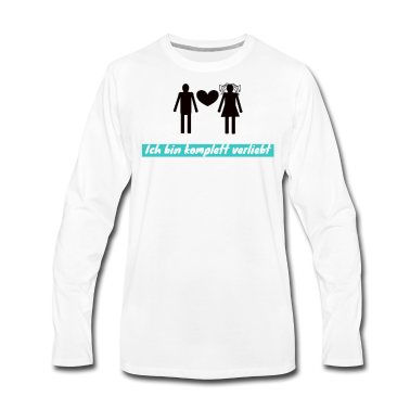 Pärchen Langarmshirt - Beziehung verheiratet Einsam Partner Paerchen Sing