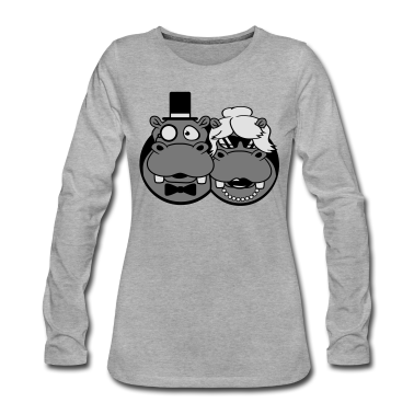 Pärchen Langarmshirt - paerchen paar liebe verliebt herr mann z