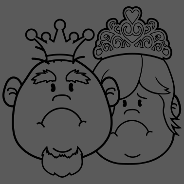 Motiv gesichter prinz koenig paar paerchen liebe prinzes