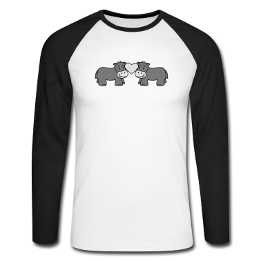 Pärchen Langarmshirt - team 2 freunde paar paerchen liebe verli