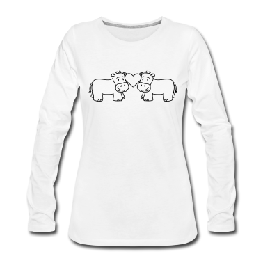 Pärchen Langarmshirt - team 2 freunde paar paerchen liebe verli