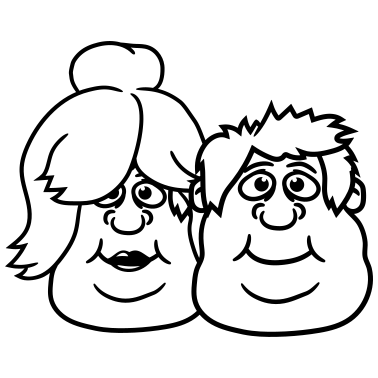 Motiv gesichter mann paar paerchen liebe verliebt frau m