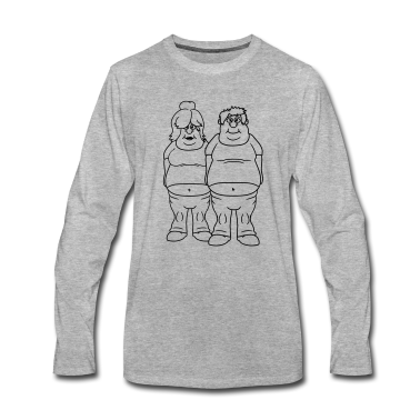 Pärchen Langarmshirt - mann paar paerchen liebe verliebt frau maedchen se