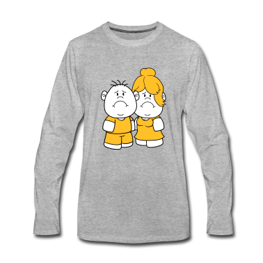 Pärchen Langarmshirt - mann junge paar liebe verliebt paerchen weiblich g
