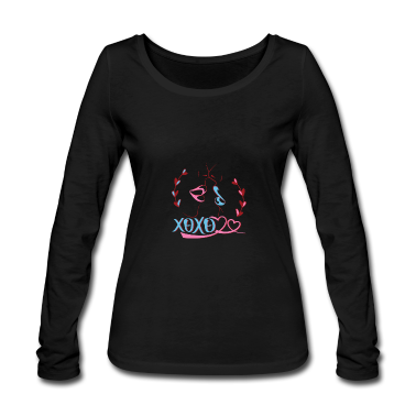 Pärchen Langarmshirt - Valentinstag