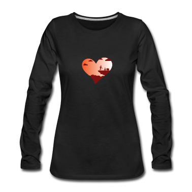 Pärchen Langarmshirt - Valentinstag