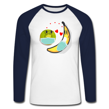 Pärchen Langarmshirt - Pärchen Liebe Lockdown Quarantäne Geschenk lustig