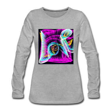 Pärchen Langarmshirt - Love Pattern Liebe Muster Pink Geschenke