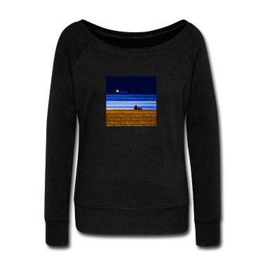 Pärchen Pullover - Strand Schiff Paerchen quadratisch