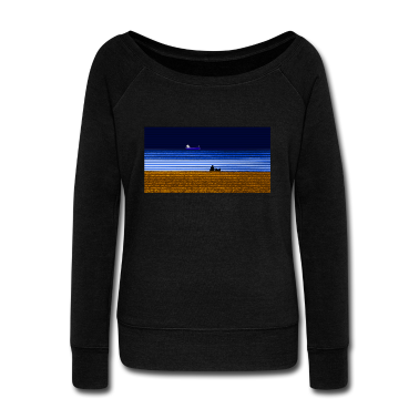 Pärchen Pullover - Strand Schiff Paerchen breit