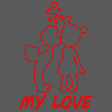 Motiv paerchen my love