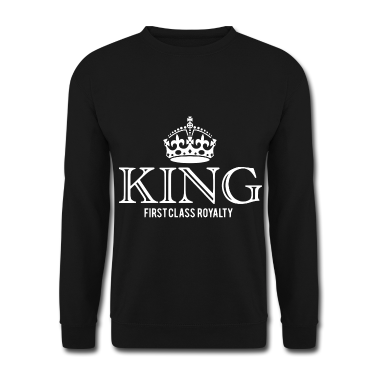 Pärchen Pullover - KING Koenig Paar Paerchen Royal 2reborn wh