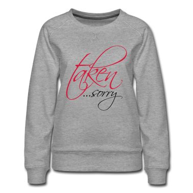 Pärchen Pullover - taken sorry vergeben liebe verliebt paar paerchen