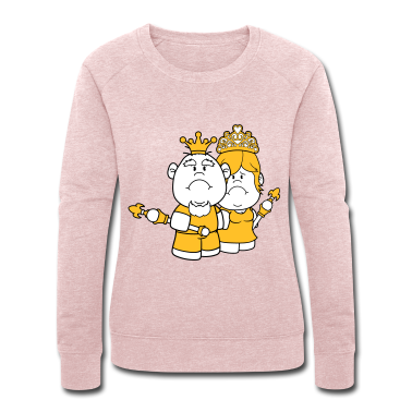 Pärchen Pullover - prinz koenig paar paerchen liebe prinzessin koenig