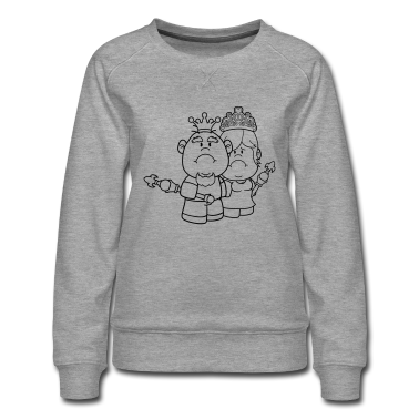 Pärchen Pullover - prinz koenig paar paerchen liebe prinzessin koenig