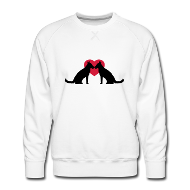 Pärchen Pullover - herz 2 freunde paar paerchen liebe team sitz sitze