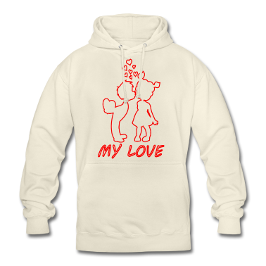 Pärchen Hoodie - paerchen my love