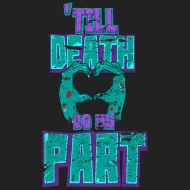 Motiv Halloween Zombie Paerchen Partner