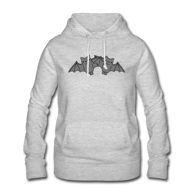 Pärchen Hoodie - suesses fledermaus paar paerchen