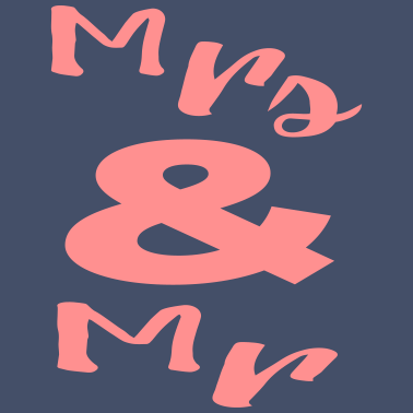 Motiv Mrs and Mr Paerchen Geschenke