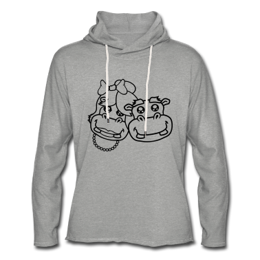 Pärchen Hoodie - paar paerchen liebe verliebt kopf gesich