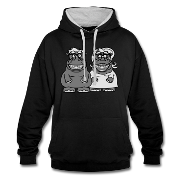 Pärchen Hoodie - paar liebe verliebt paerchen frau weibch