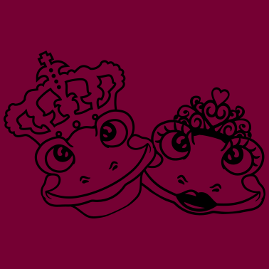 Motiv gesichter prinz koenig froschkoenig paar paerchen