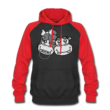 Pärchen Hoodie - paar paerchen liebe verliebt kopf gesich